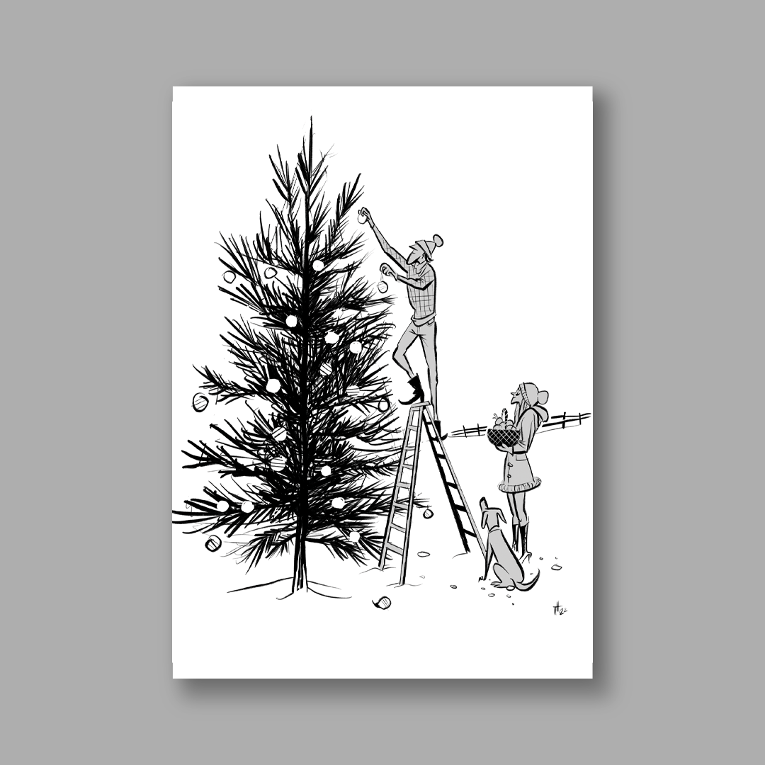 Weihnachtskarte "Christmas Tree"