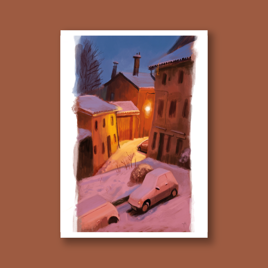 Weihnachtskarte "Hometown"