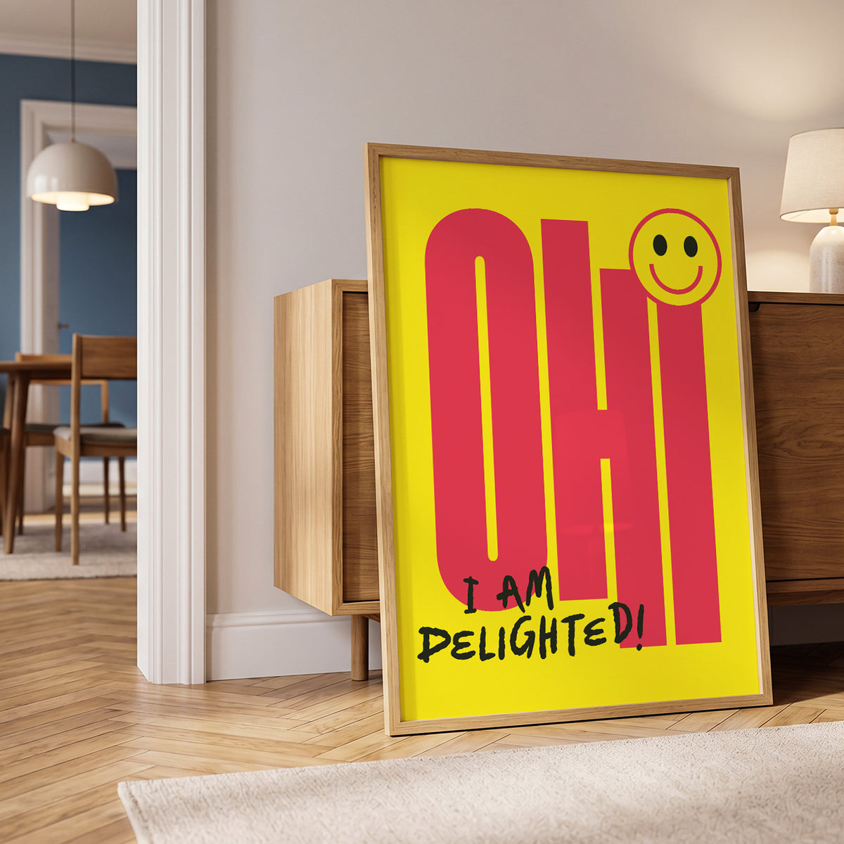 OHHI - Typographic Print