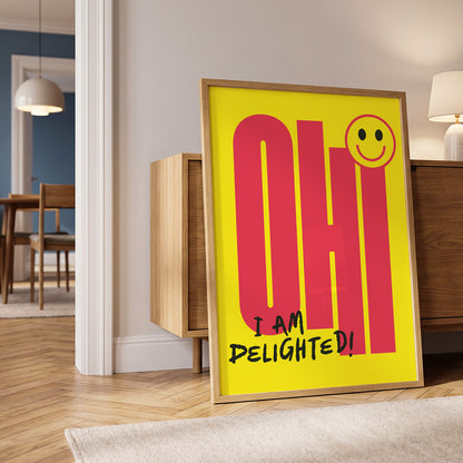 OHHI - Typographic Print