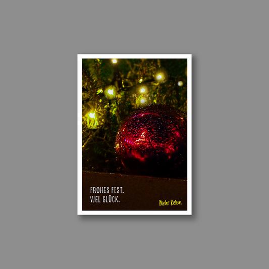 Weihnachtskarte "Kekse"