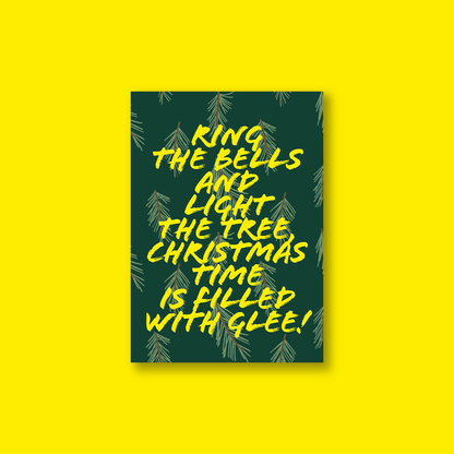 Weihnachtskarte "Ring the bells"